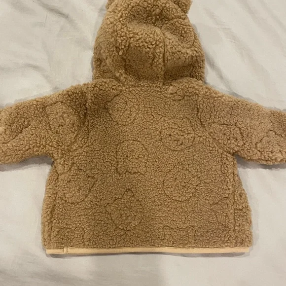 🐻 GAP Sherpa Bear Zip Jacket – 3–6 Months 🐻 - Picture 5 of 5